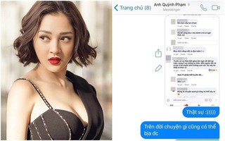 Bảo Anh công khai tin nhắn với Phạm Quỳnh Anh, chính thức lên tiếng về lời đồn bị vợ cũ Quang Huy đánh ghen