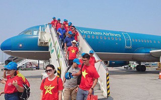 Vietnam Airlines tăng cường thêm chuyến bay đưa CĐV sang Malaysia "tiếp lửa" cho ĐT Việt Nam trong trận chung kết