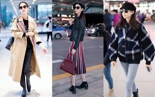 Những tưởng dịu dàng thanh tao nhưng style của Trương Quân Ninh thực ra lại “chất lừ” thế này