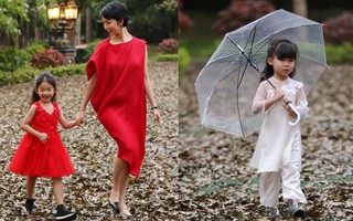 Khai mạc trong mưa lạnh, các mẫu nhí cầm ô trình diễn trong Tuần lễ thời trang trẻ em Việt Nam 2018