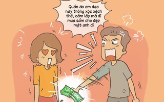 Tranh vui: 5 món quà “đúng bản chất” mà bất kì phụ nữ nào cũng "thèm" được chàng tặng vào ngày 8/3