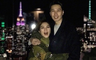 Vợ chồng Ella (S.H.E) "trốn con" tới New York hẹn hò nhân dịp năm mới