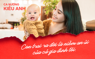 Ca nương Kiều Anh: Mẹ chồng khóc khi biết tin tôi có bầu