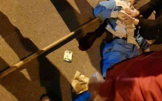 Hà Nội: Công nhân môi trường đang lao động bị thanh niên say rượu đi xe máy đâm nguy kịch