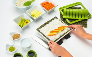 5 bộ dụng cụ giúp bạn tự làm sushi, ăn uống sang chảnh ngay tại nhà