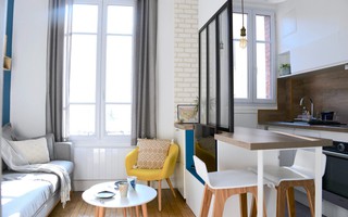 Căn hộ 28m2 đầy tiện ích với phòng ngủ riêng biệt cho nàng độc thân
