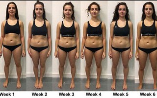 Hãy cùng khám phá quá trình giảm gần 7kg, thu gọn 12,8cm vòng eo của cô gái này trong 8 tuần