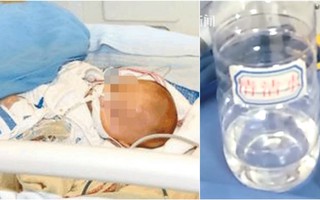 Bé 1 tuổi tử vong vì hoại tử ruột sau khi uống chai "nước lọc" bà nội nhặt được ở siêu thị