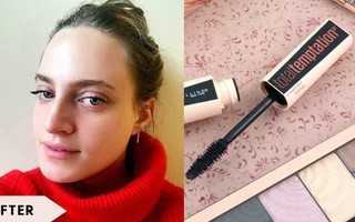 Thử loại mascara có giá cực bình dân, cô nàng này nhận được kết quả mi đẹp như nối