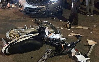 Lạng Sơn: Xe mô tô nát bét, 3 người trọng thương trong cú va chạm kinh hoàng