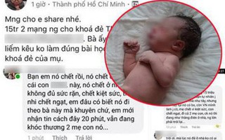 Bộ Y tế đề nghị Bộ Công an điều tra thông tin sinh con "thuận tự nhiên'' đăng tải trên mạng xã hội gây hoang mang dư luận
