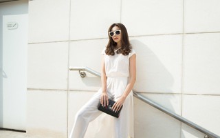 Không cần váy áo hở hang, Thanh Hằng vẫn quyến rũ và thanh lịch thế này đây