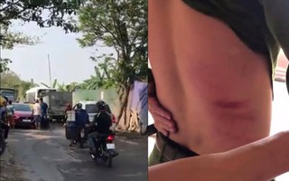 Hà Nội: Xe tải bỏ chạy hiện trường đâm thẳng vào cảnh sát