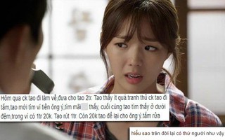 Ngỡ cao tay khi rút lõi tiền trong ví chồng, nào ngờ cô vợ trẻ bị cư dân mạng ném đá tơi bời