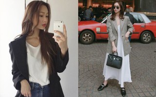 15 set đồ với áo blazer sẽ là đáp án dành cho câu hỏi "Ngày mai mặc gì" của các nàng công sở