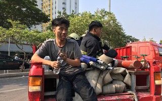 Carina cháy 2 tiếng cảnh sát PCCC mới tới là bịa đặt