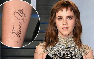 Tốt nghiệp đại học danh tiếng, Emma Watson lại bị chê cười vì xăm dòng chữ sai chính tả