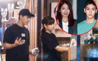 Dispatch tung ảnh độc quyền Park Shin Hye diện đồ đôi, hẹn hò cùng đàn em kém tuổi