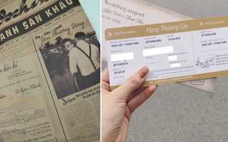 Không chỉ Khắc Việt có thiệp cưới sáng tạo siêu xinh, loạt thiệp cưới này của các sao Việt cũng độc lạ không kém
