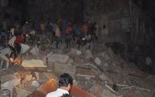 Sập khách sạn tại Ấn Độ, ít nhất 10 người thiệt mạng