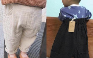 Khi con trai bạn có 73cm mà người bán hàng online cứ đinh ninh cao cả mét, quần đũi mua về biến thành váy đụp là chuyện dễ hiểu thôi!