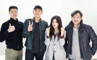 'Ông bố một con' Lee Dong Gun, Bi Rain đẹp cuốn hút tại buổi đọc kịch bản 'Sketch'