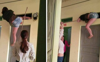 Hình ảnh chứng minh não cá vàng là hội có siêu năng lực vào nhà mà không cần chìa khóa!