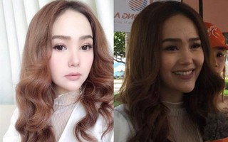 Đăng ảnh xinh đẹp nhằm xóa tan tin đồn cằm hỏng, nhưng Minh Hằng lại bị dân tình "bóc mẽ" không thương tiếc