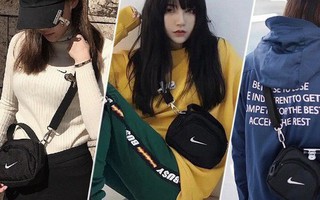 Giá bình dân lại "chất" không kém đồ hiệu, mẫu túi đeo chéo mini của Nike đang thu phục hàng loạt bạn trẻ châu Á