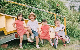 4 anh chị em họ ở 3 miền Bắc - Trung - Nam cùng thực hiện bộ ảnh "đàn chuột con rong chơi" đẹp đến say lòng