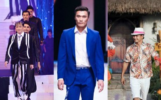 Trước Bùi Tiến Dũng, không ít lần sao Việt khiến giới mộ điệu phải ngỡ ngàng khi lấn sân sải bước trên sàn catwalk
