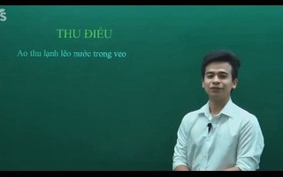 Thầy giáo gây bão cộng đồng mạng khi dùng công thức hóa học để phân tích bài thơ 'Thu Điếu'