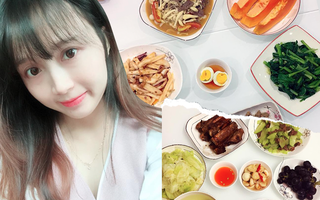 Những thực đơn ngon đẹp ngất ngây của mẹ trẻ xinh như hot girl