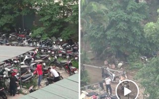 CSGT Hà Nội lên tiếng về đoạn clip nghi CSGT cấu kết tháo đồ xe bị tạm giữ
