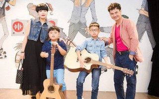 Gia đình danh hài Xuân Bắc lần đầu tiên tham dự Tuần lễ thời trang thiếu nhi 2018