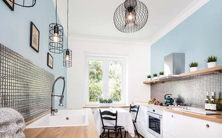 Đừng ngại nhà bếp nhỏ mà bỏ qua những chiếc đèn trang trí siêu xinh dưới đây