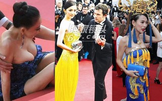 Những lần náo loạn thảm đỏ Cannes của sao Hoa ngữ: Từ mỹ nhân hạng A đến người đẹp vô danh chiêu trò đủ kiểu khiến truyền thông ngao ngán