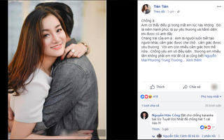 Thấy chồng và Linh Miu 'khẩu chiến' trên mạng xã hội, vợ Hữu Công lên tiếng khẳng định chồng mình hoàn hảo nhất!