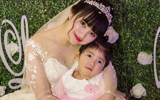Sau 2 tháng bế em bé Lào Cai xinh như công chúa trong đám cưới, mẹ nuôi 9X của Yến Nhi khoe mang thai con đầu lòng