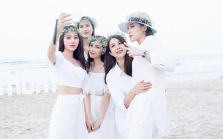 Thân nhau như hội Kỳ Duyên, Hoàng Ku, Jolie Nguyễn: nam nữ mặc "chung đồ", phong cách thì hệt nhau