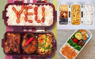 Xem các chị em trổ tài làm những hộp cơm văn phòng đẹp ngon ngất ngây