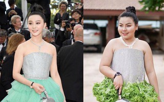 Bất ngờ với phản ứng của Phạm Băng Băng và Lý Thần khi bắt gặp cô gái Thái Lan "cosplay" phong cách