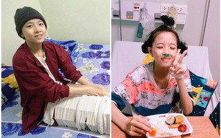 Vợ vừa mất, cha đau đớn nhìn con gái 16 tuổi xinh xắn phải cắt bỏ chân vì ung thư xương mà không đủ tiền chữa trị