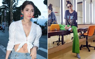 Là “Nữ hoàng” thướt tha trên thảm đỏ, nhưng Chompoo Araya lại có gu thời trang ngoài đời cực ngầu