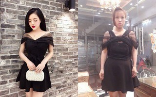 Bỏ 450 nghìn mua váy hot girl, cô nàng ngậm ngùi nhận về đống bùi nhùi, còn bị dân mạng chê dáng xấu