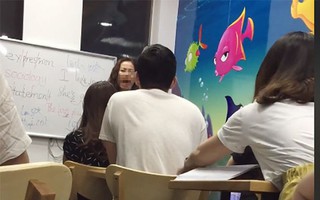Trung tâm tiếng Anh của giáo viên chửi học viên có khả năng hoạt động "chui"