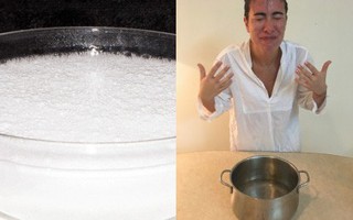 Ngâm mặt vào nồi nước có ga với mong muốn da căng mịn ẩm mượt, cô nàng này đã có trải nghiệm thực sự đáng nhớ