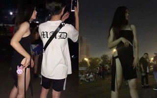 Cô gái bất ngờ nổi tiếng trên MXH vì diện đồ hở quá táo bạo khi đi quẩy nhạc hội có Martin Garrix