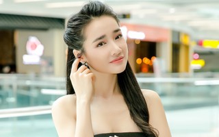 Nhã Phương đẹp đến nao lòng thế này nhưng lại bị "dìm" chiều cao vì góc chụp ảnh