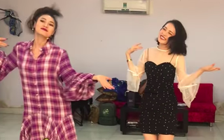 Cười ngất trước cảnh Chi Pu dạy Lan Ngọc - Lâm Vỹ Dạ nhảy múa
